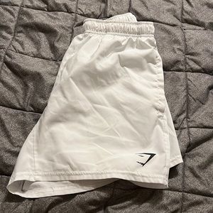 White Gymshark Shorts